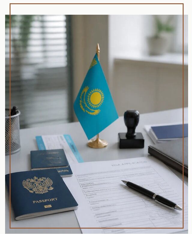 Оформление визы в Казахстан для поездки и работы в Заинске
